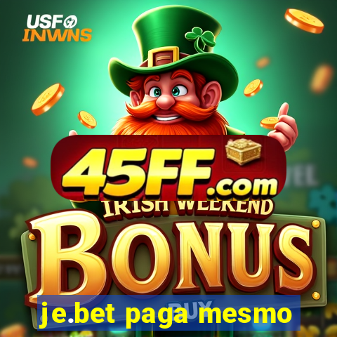 je.bet paga mesmo